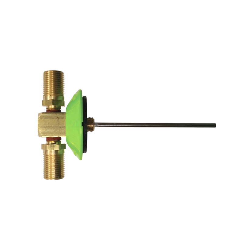 Bandenopblaassysteem Thru-Tee - 3,5 inch lang