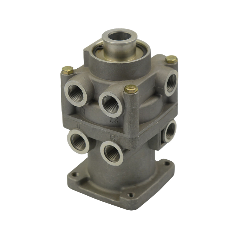 Precisie pneumatisch voetremventiel met dubbel circuit